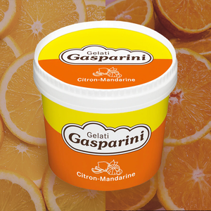 Gasparini Citron-Mandarine Sorbet Becher